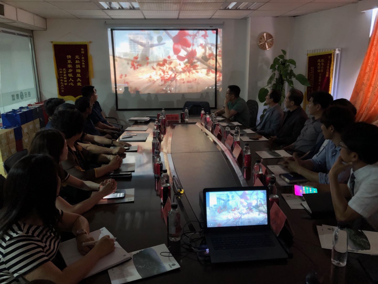 韓國農業協會、漢城BCC公司、韓國賢光國際到訪岳氏集團與并簽署合作協議